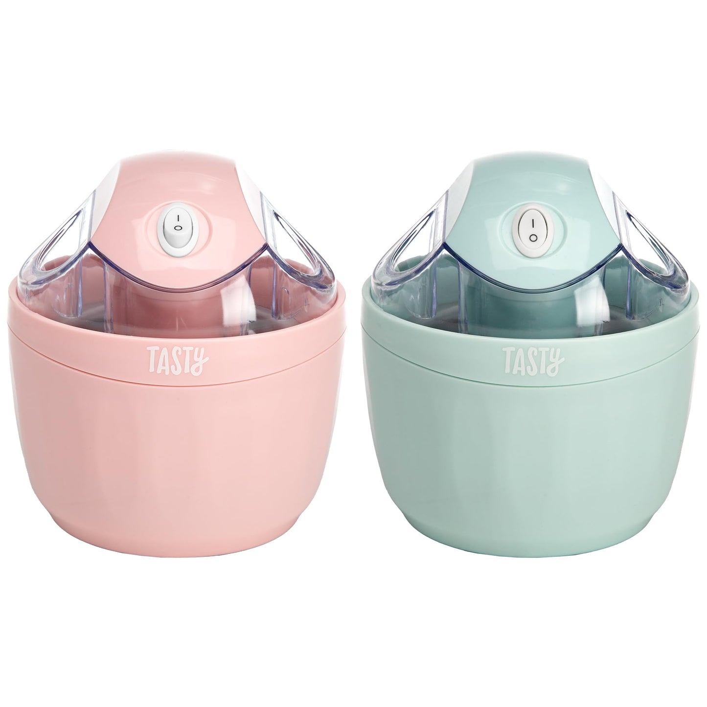 Mini Ice Cream Maker, Make Ice Cream, Sorbet, Frozen Yogurt, Gelato, Desserts, Quick Results, Pink