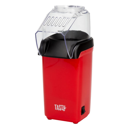 Hot Air Popcorn Popper, Healthy and Delicious Popcorn in Minutes, Fast and Easy-to-Use, Built-In Measuring Cup and Butter Warmer, 8 Cups, White