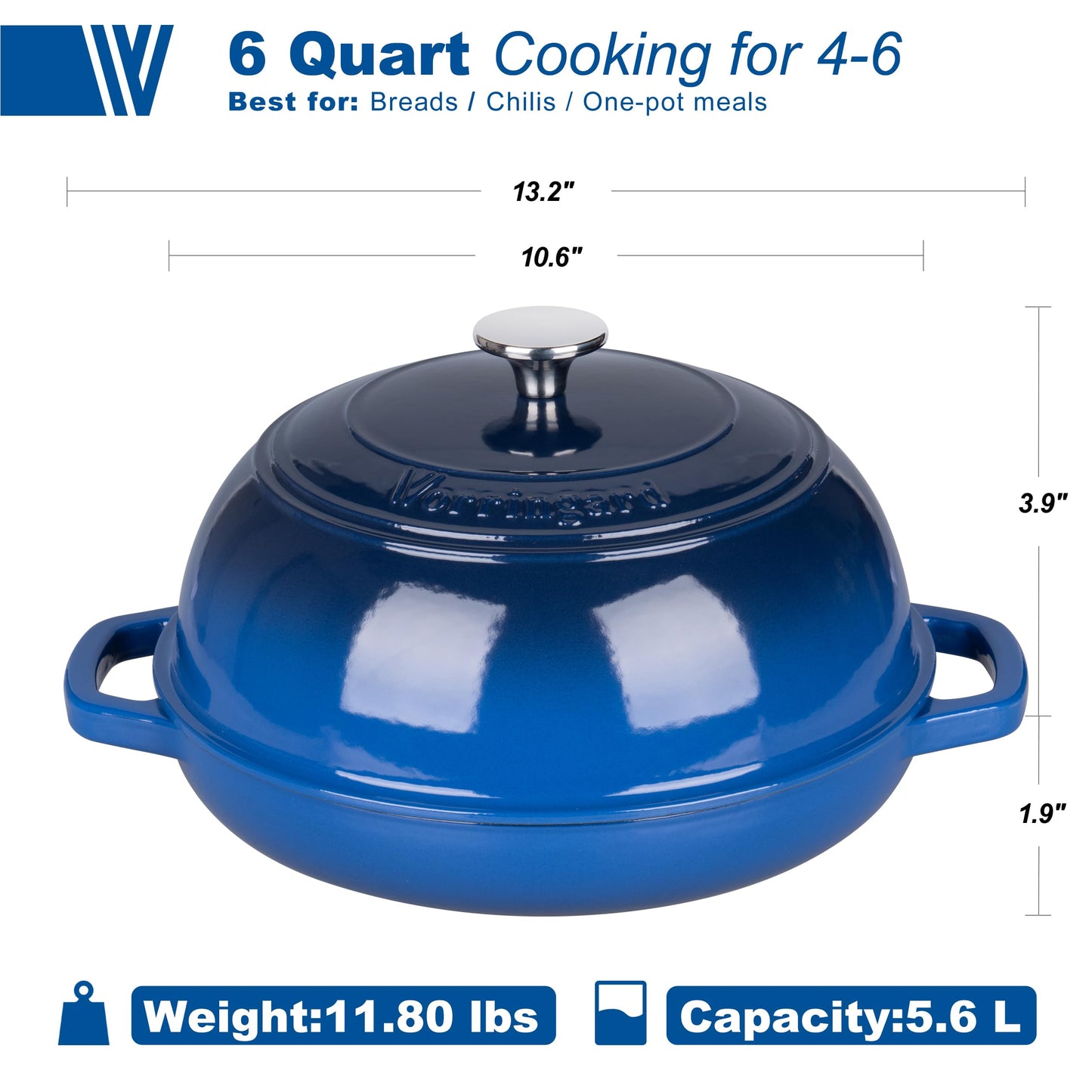 Enameled Cast Iron Dutch Oven Pot with Lid, Bread Oven for Sourdough Bread Baking, Dutch Ovens with Bread Proofing Basket& Baking Supplies Set, 6 Quart, Pink