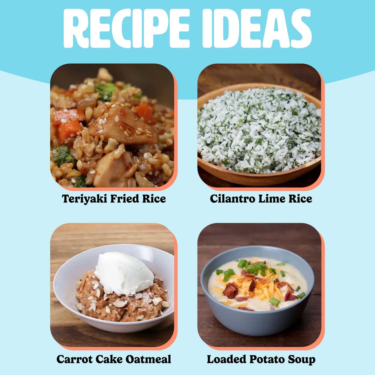 Tasty Mini Rice Cooker with Removable Nonstick Bowl and Auto Keep Warm Function, Great For Soups, Stews, Grains and Oats, 6 Cups Cooked (3 Cups Uncooked), 1.5-Quart, Aqua